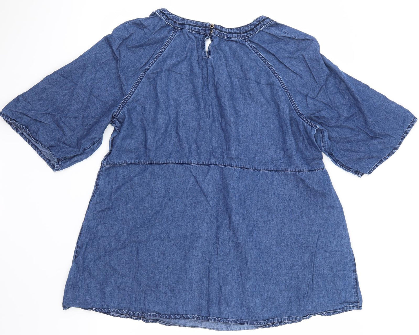 TU Womens Blue   Basic T-Shirt Size 18