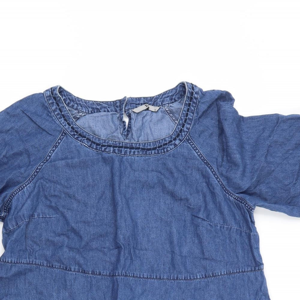 TU Womens Blue   Basic T-Shirt Size 18
