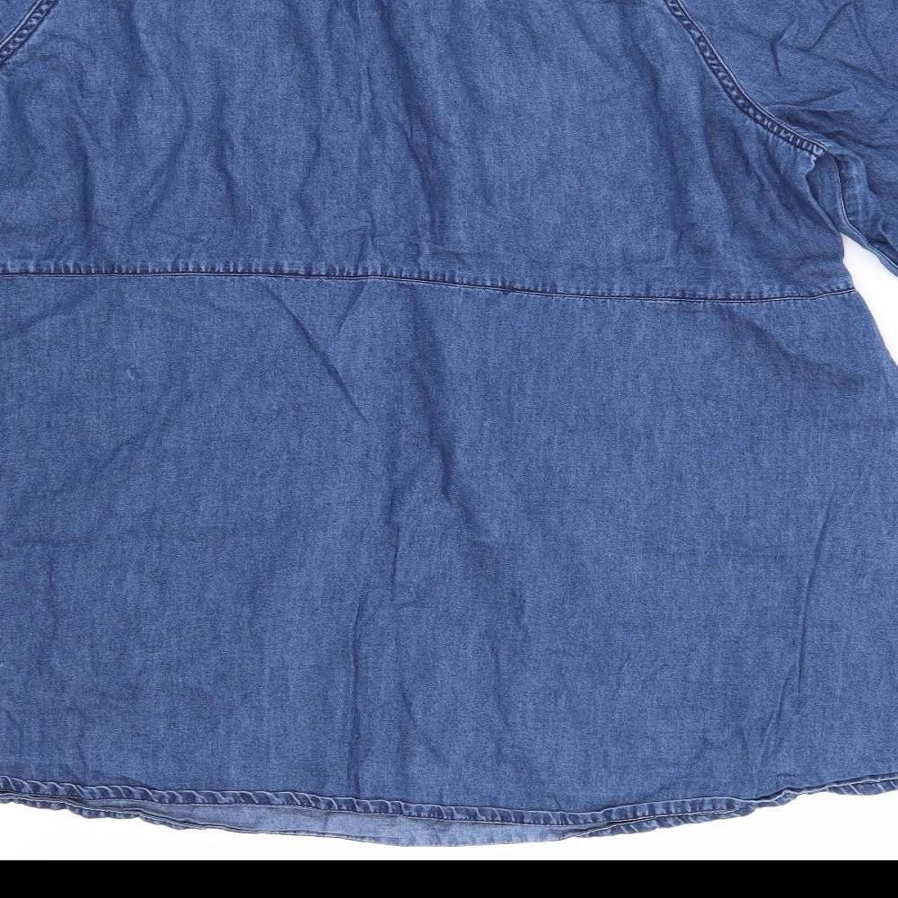 TU Womens Blue   Basic T-Shirt Size 18