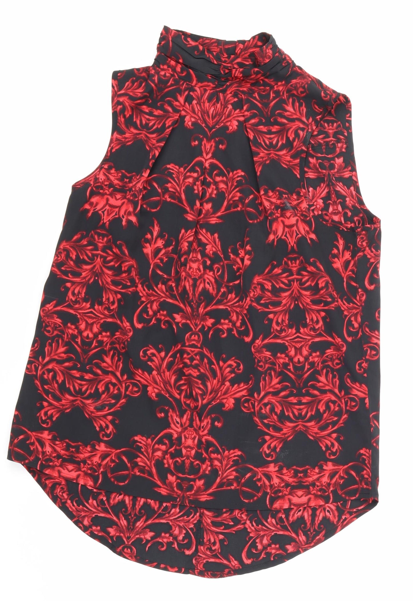 NEXT Womens Black Floral  Basic T-Shirt Size 12