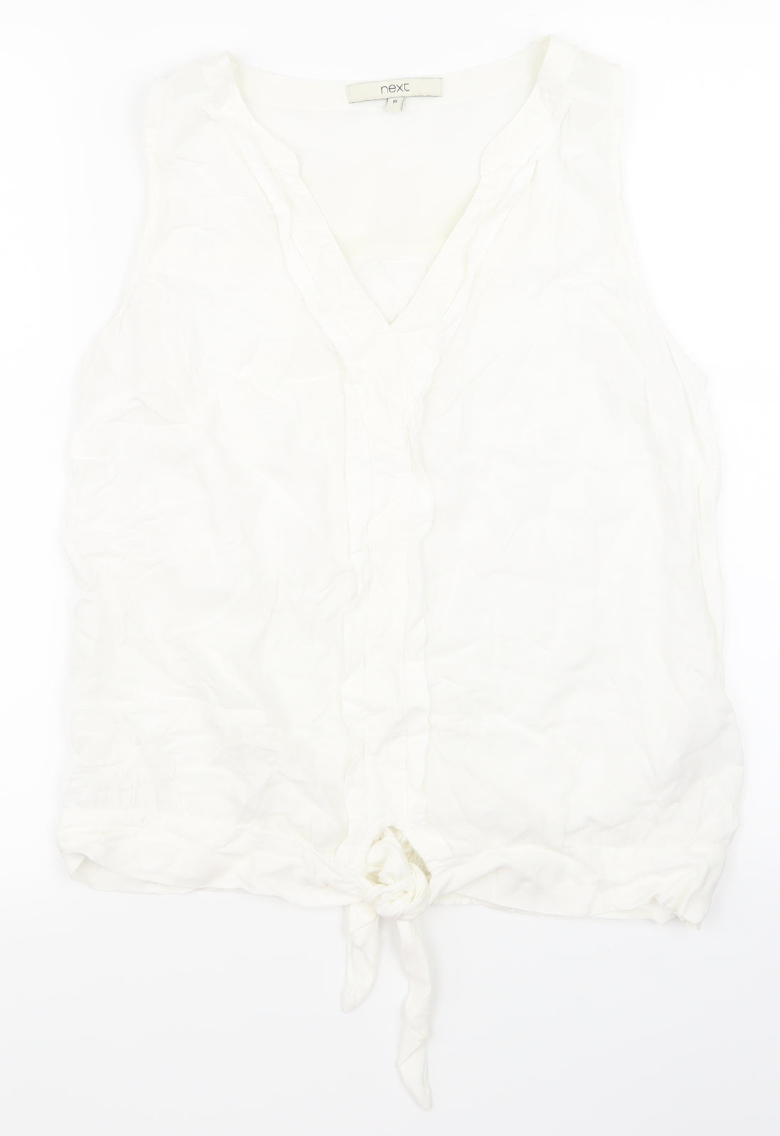 NEXT Womens White   Basic T-Shirt Size 10