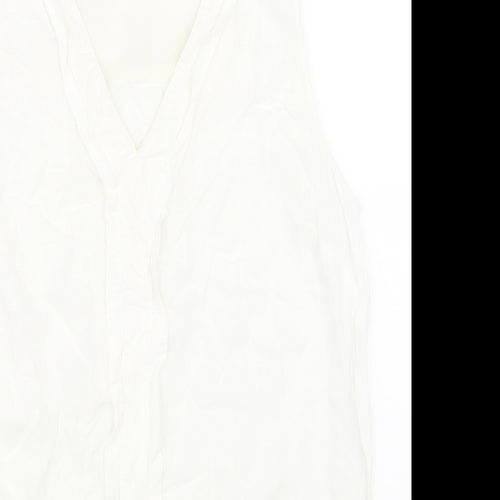 NEXT Womens White   Basic T-Shirt Size 10