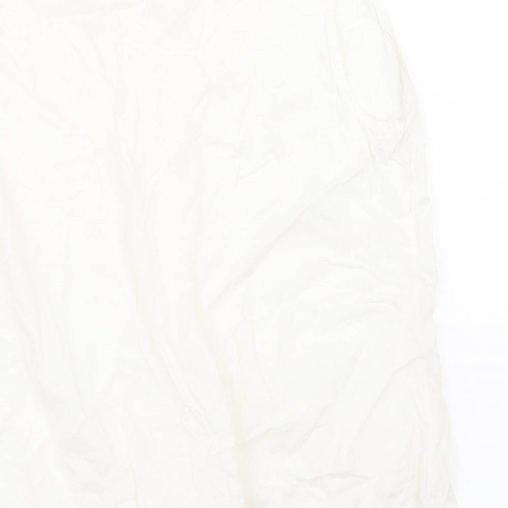 NEXT Womens White   Basic T-Shirt Size 10