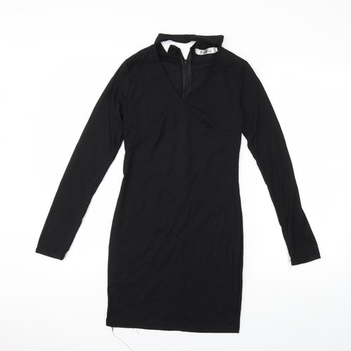 Fashion Womens Black   Bodycon  Size M
