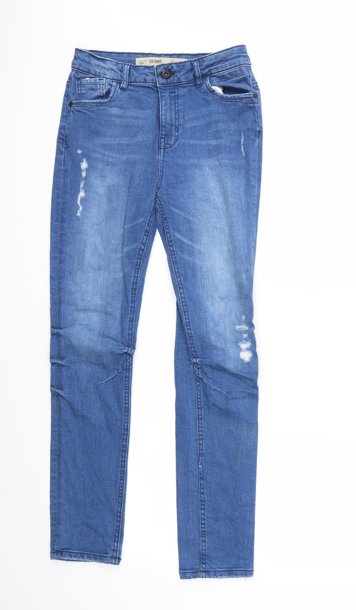 Denim & Co. Girls Blue Denim Skinny Jeans Size 12 Years