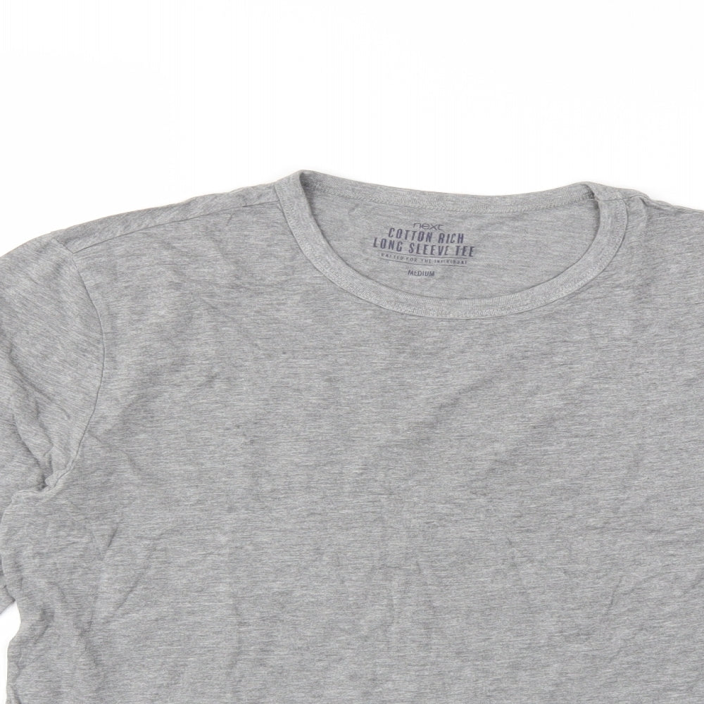 NEXT Mens Grey    T-Shirt Size M