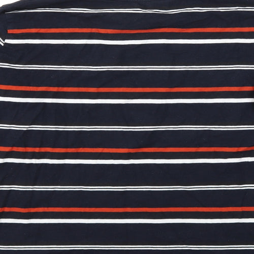 Primark Boys Brown Striped  Basic T-Shirt Size 12 Years