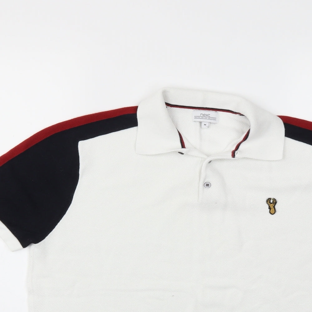 NEXT Mens White   Pullover Jumper Size M