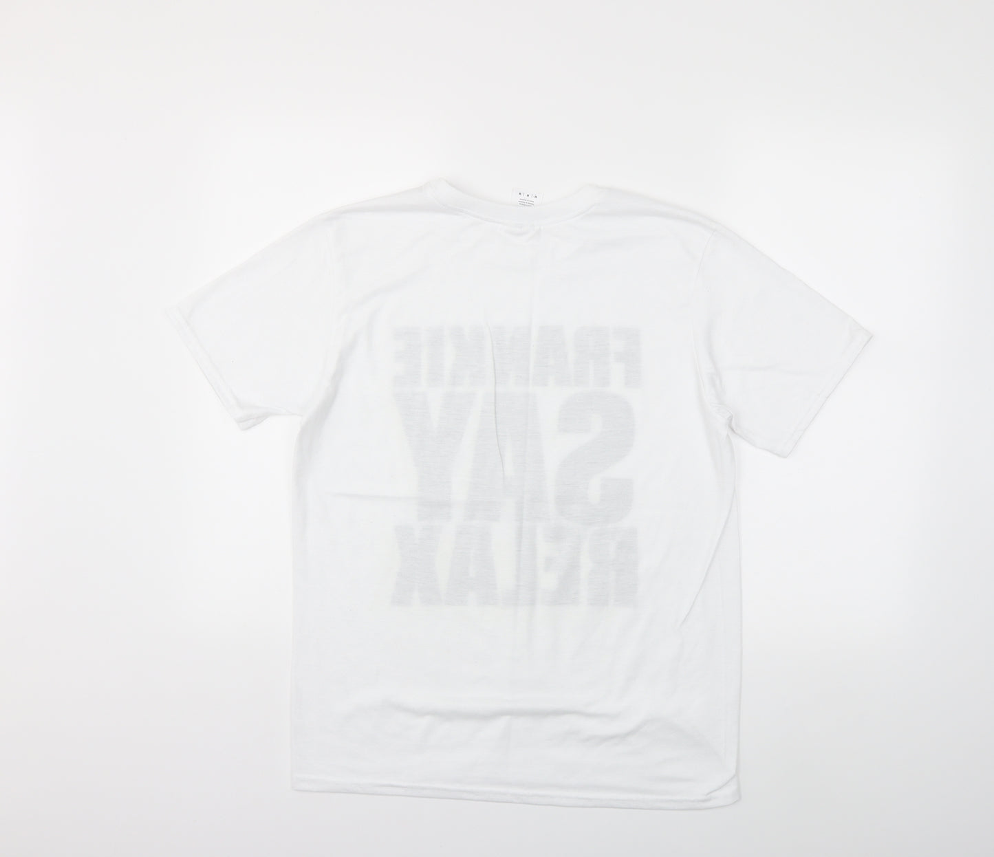 Gildan Mens White    T-Shirt Size M