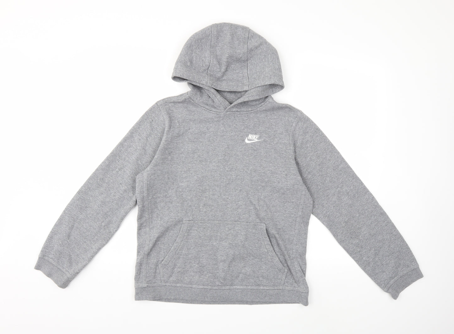 Nike Boys Grey   Pullover Hoodie Size 13-14 Years