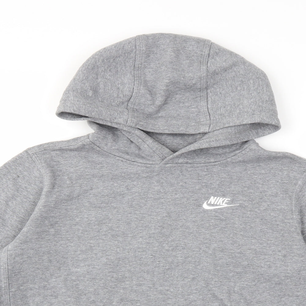 Nike Boys Grey   Pullover Hoodie Size 13-14 Years