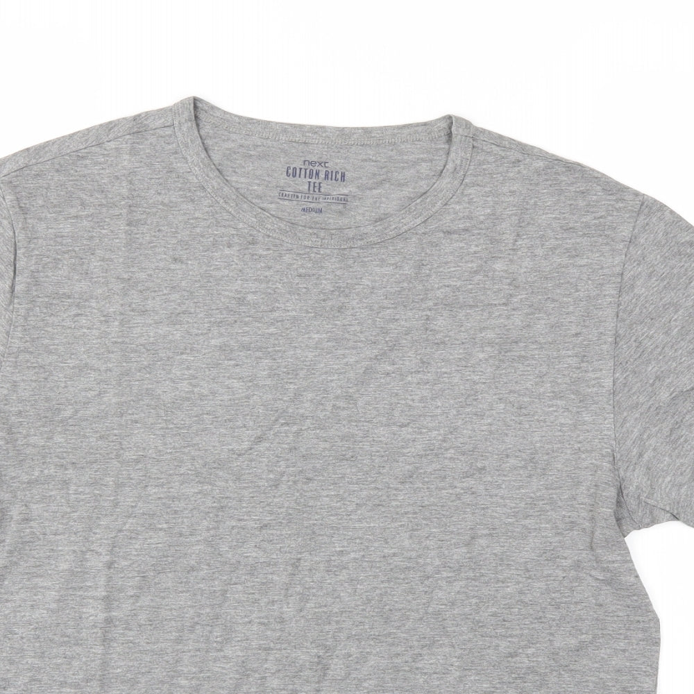 NEXT Mens Grey    T-Shirt Size M