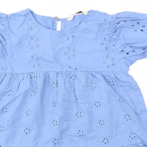 George Girls Blue   Shift  Size 6-7 Years