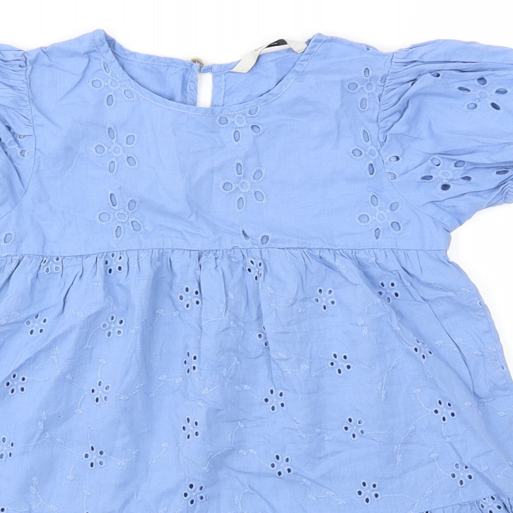 George Girls Blue   Shift  Size 6-7 Years