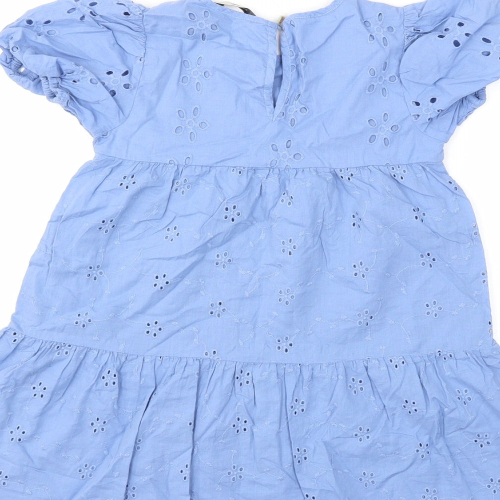 George Girls Blue   Shift  Size 6-7 Years