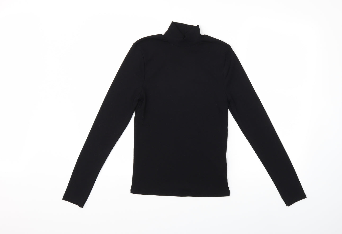Topshop Womens Black   Basic T-Shirt Size 14