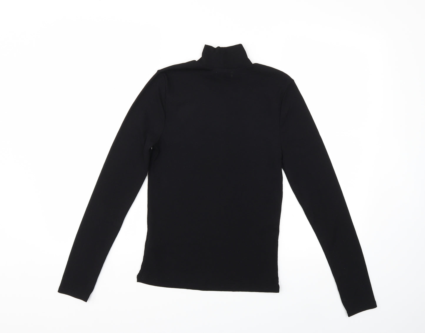 Topshop Womens Black   Basic T-Shirt Size 14