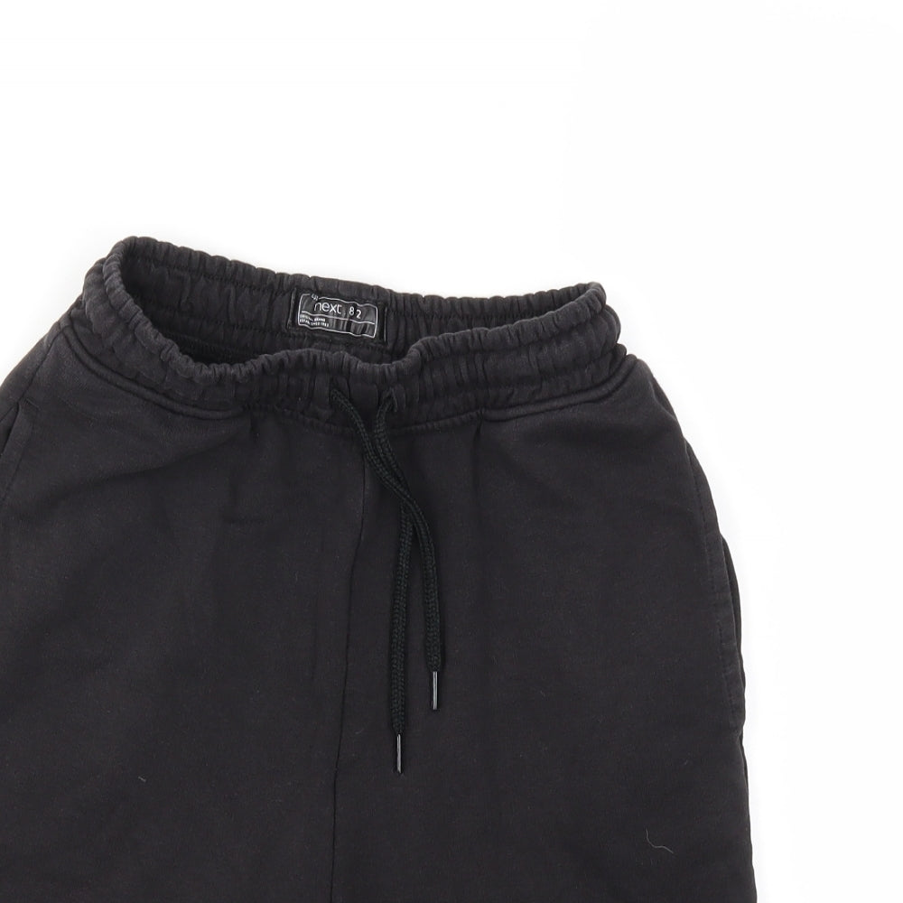 NEXT Boys Black   Sweat Shorts Size 12 Years