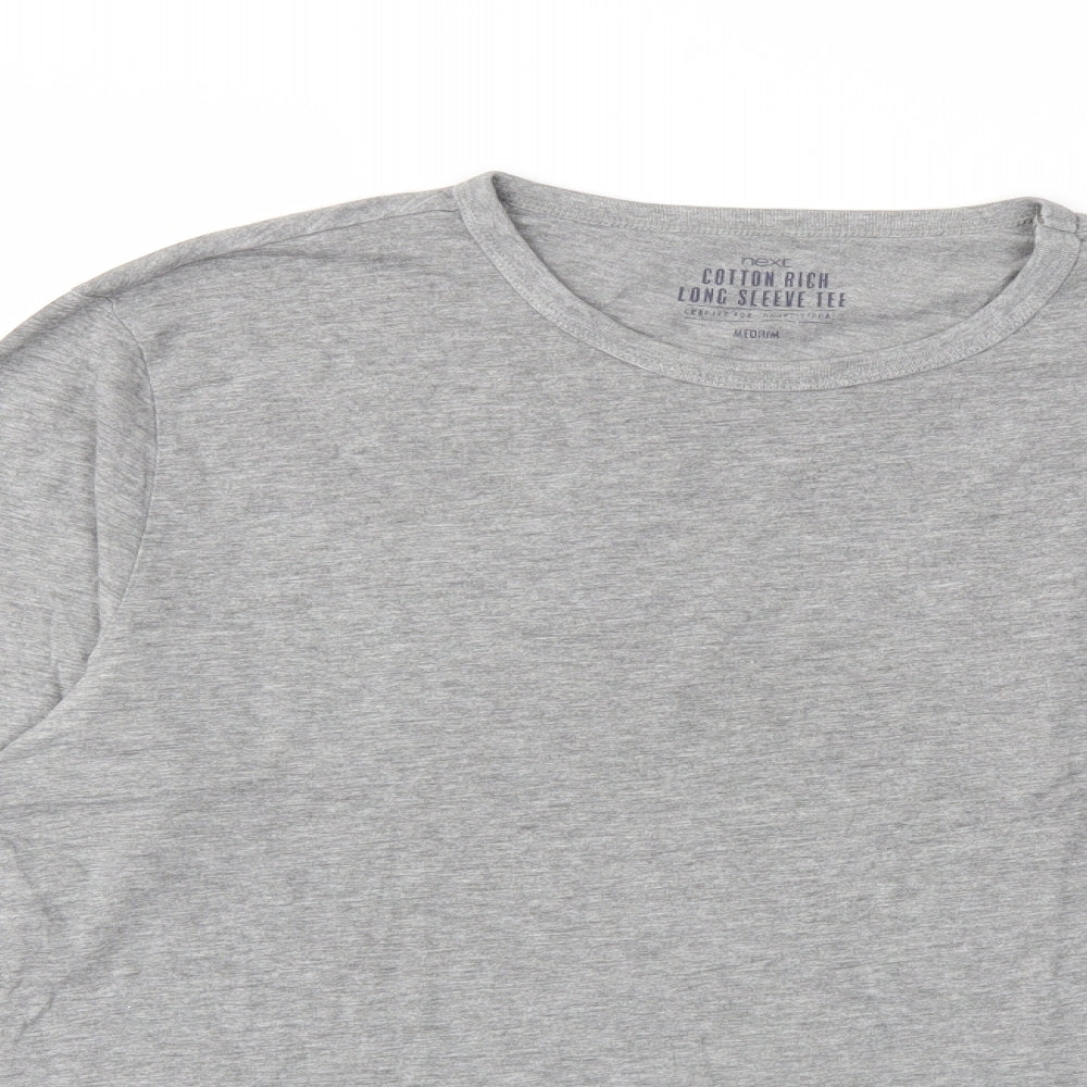 NEXT Mens Grey    T-Shirt Size M