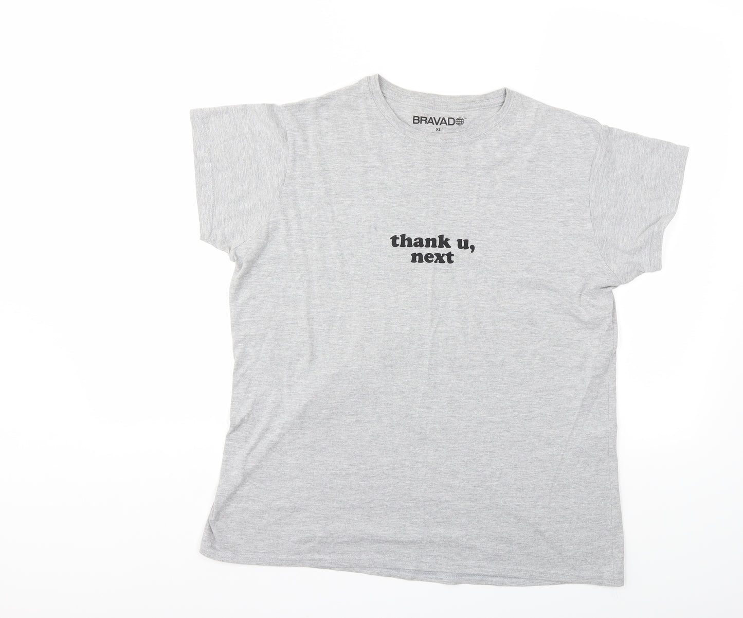 BRAVAD Womens Grey   Basic T-Shirt Size XL