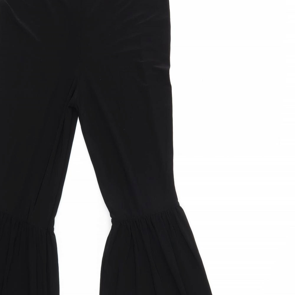 NEXT Womens Black   Trousers  Size 10 L28 in