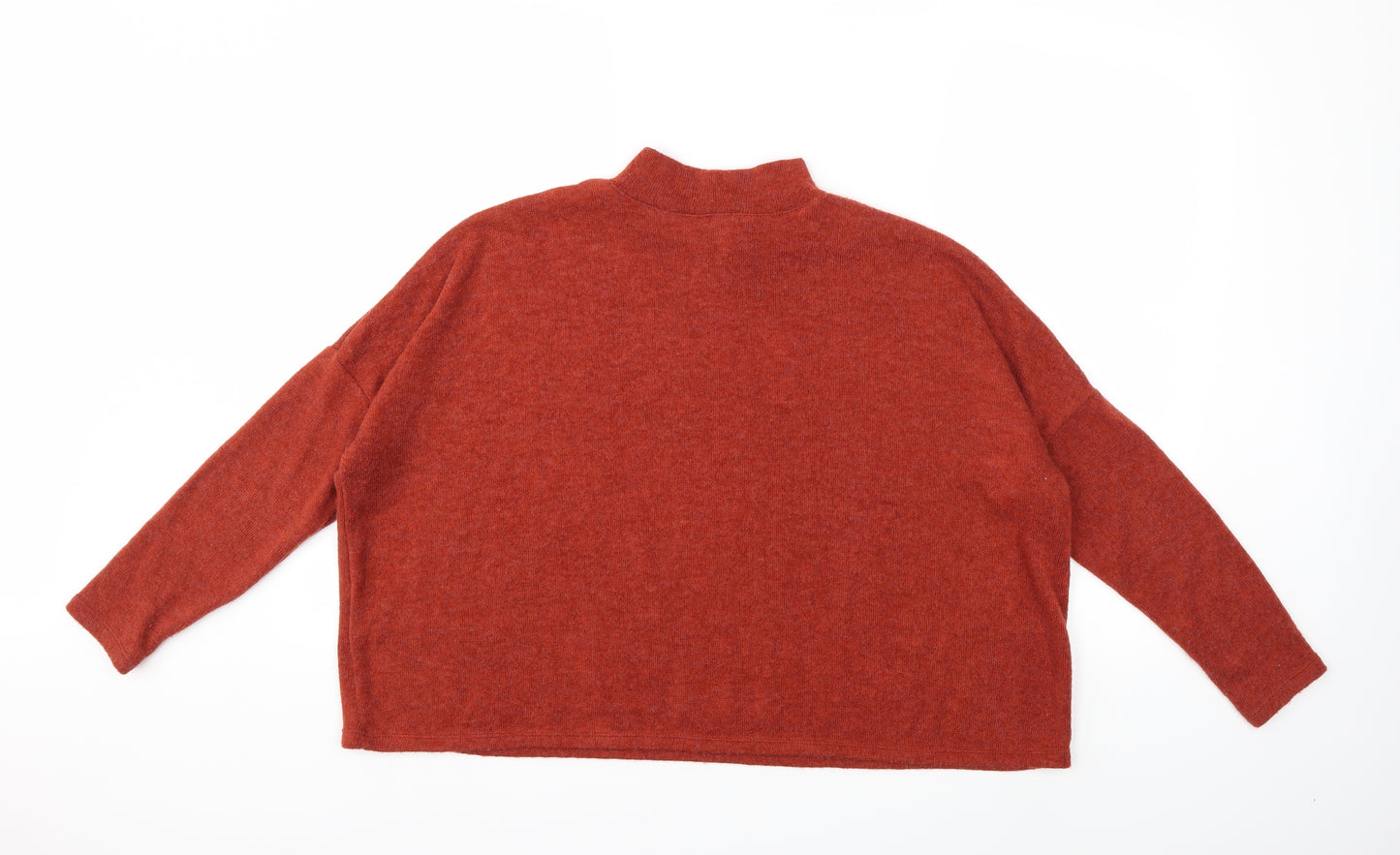 H&M Womens Brown  Knit Pullover Jumper Size S
