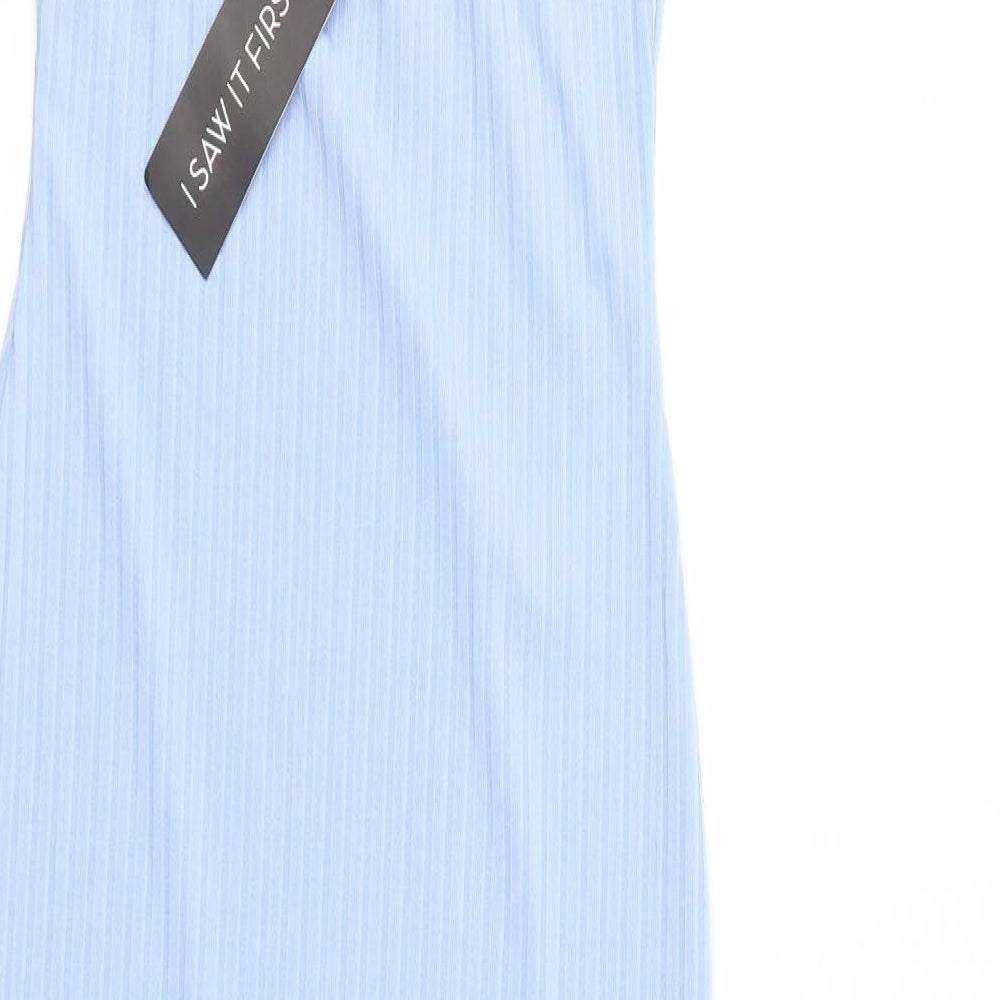 I SAW IT FIRST Womens Blue   Bodycon  Size 10