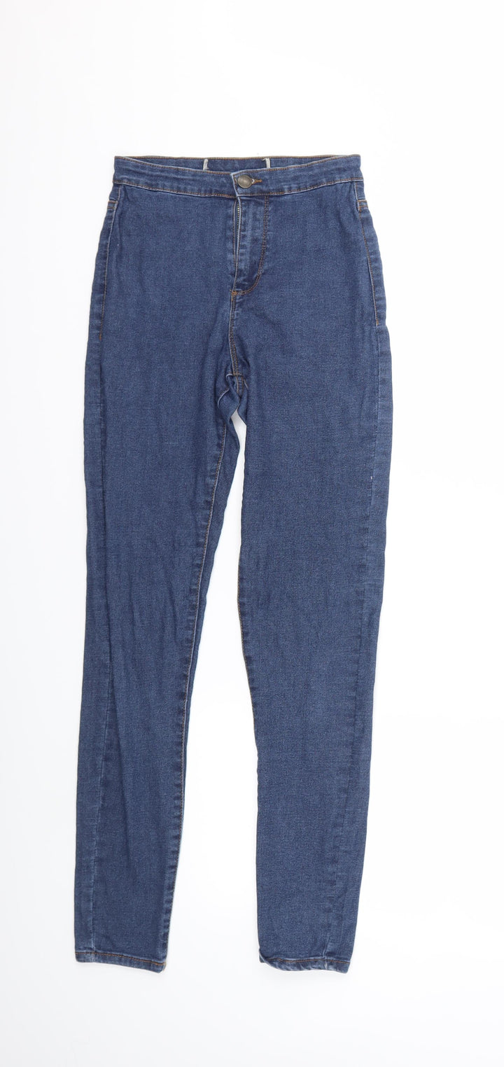 Preworn Womens Blue Denim Skinny Jeans Size 24 in L28 in