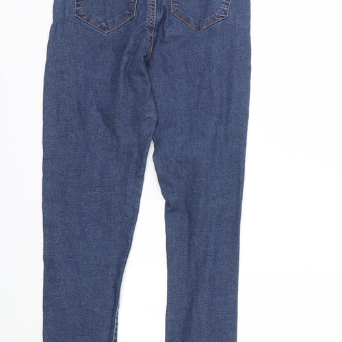 Preworn Womens Blue  Denim Skinny Jeans Size 24 in L28 in