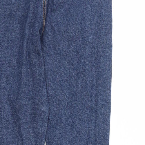 Preworn Womens Blue  Denim Skinny Jeans Size 24 in L28 in