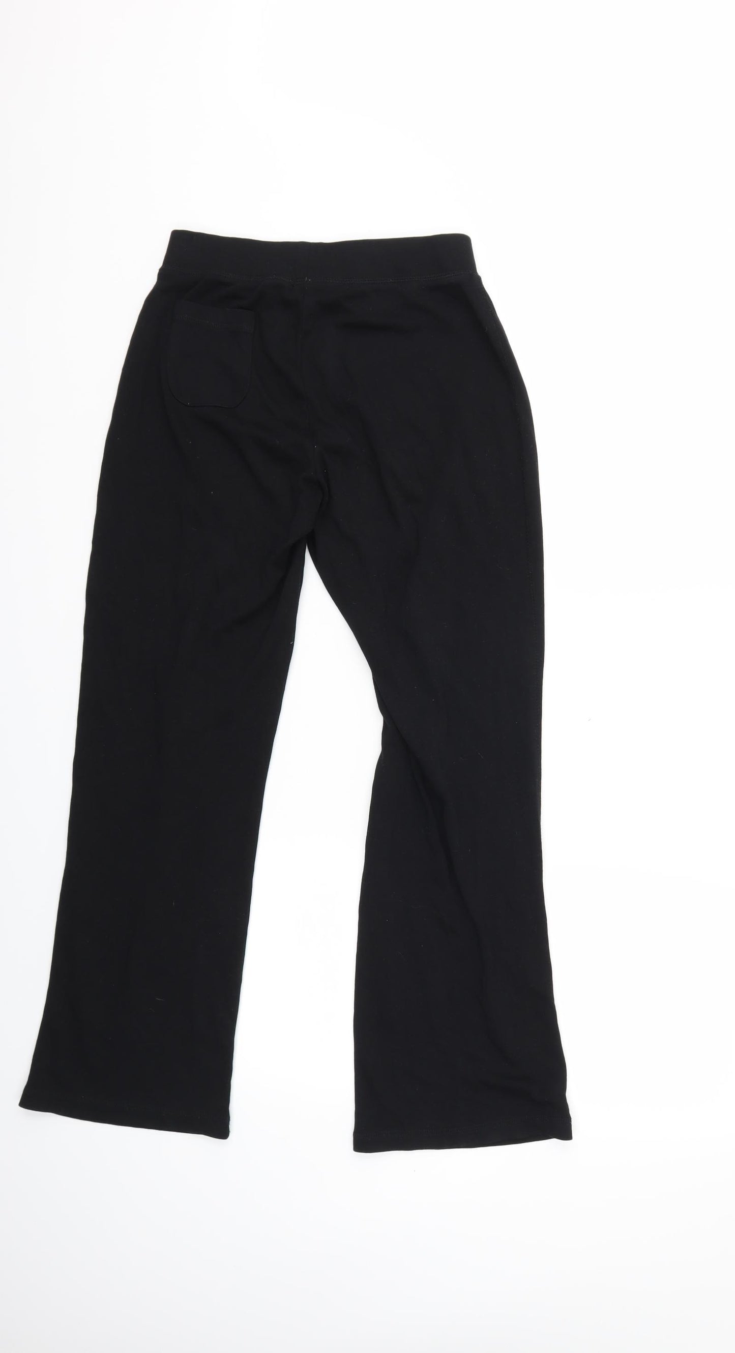 TU Womens Black   Trousers  Size 8 L28 in