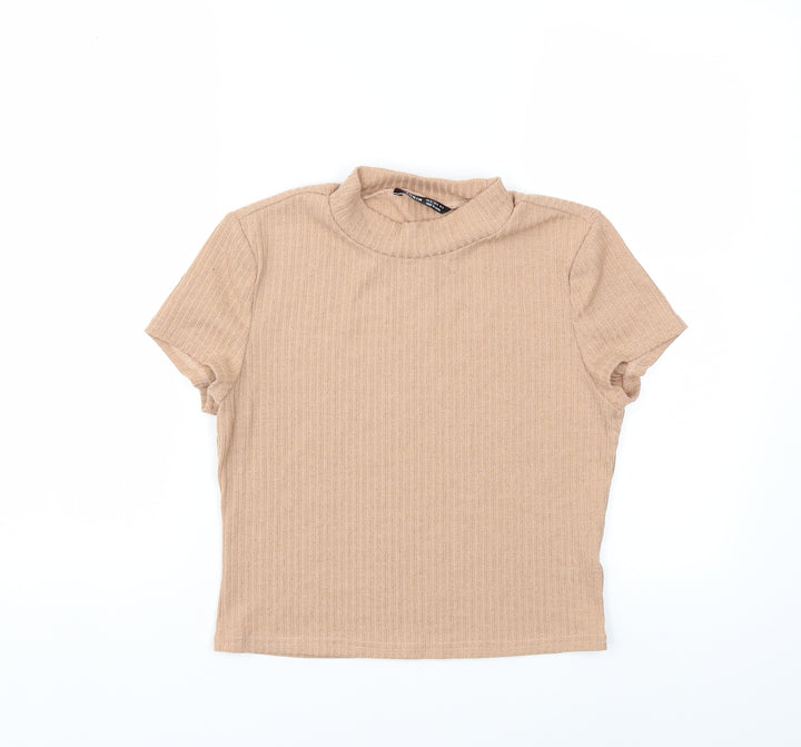 SheIn Womens Beige Pullover Jumper Size XL
