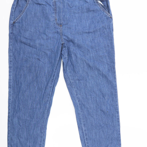 Julipa Womens Blue  Denim Skinny Jeans Size 10 L26 in