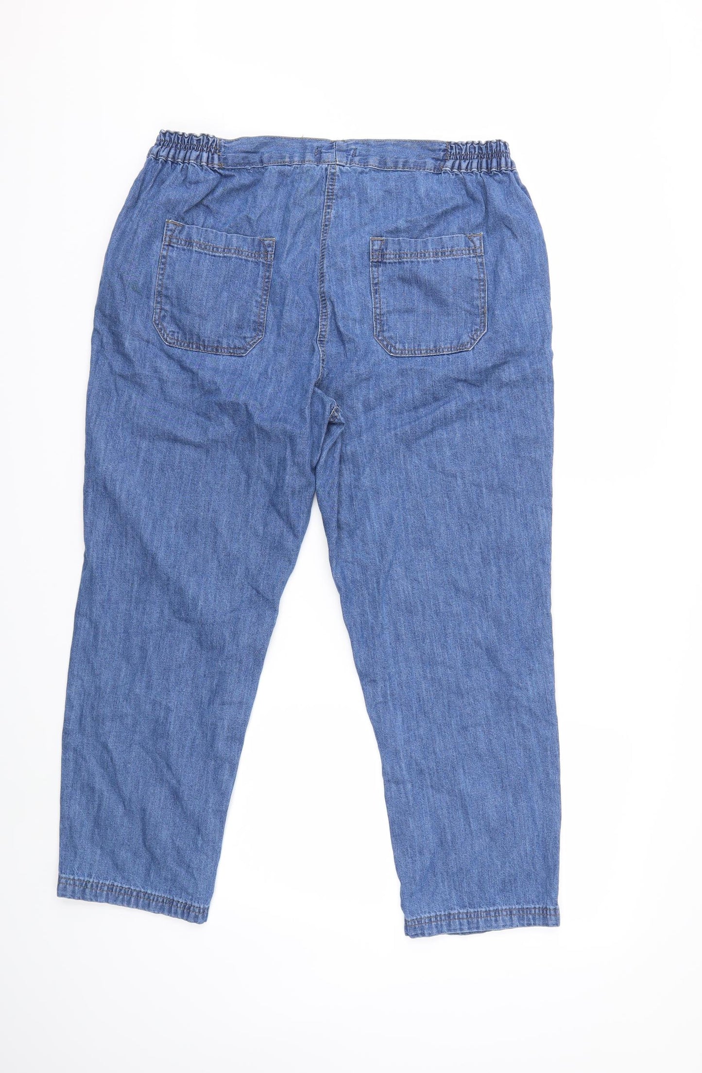 Julipa Womens Blue  Denim Skinny Jeans Size 10 L26 in