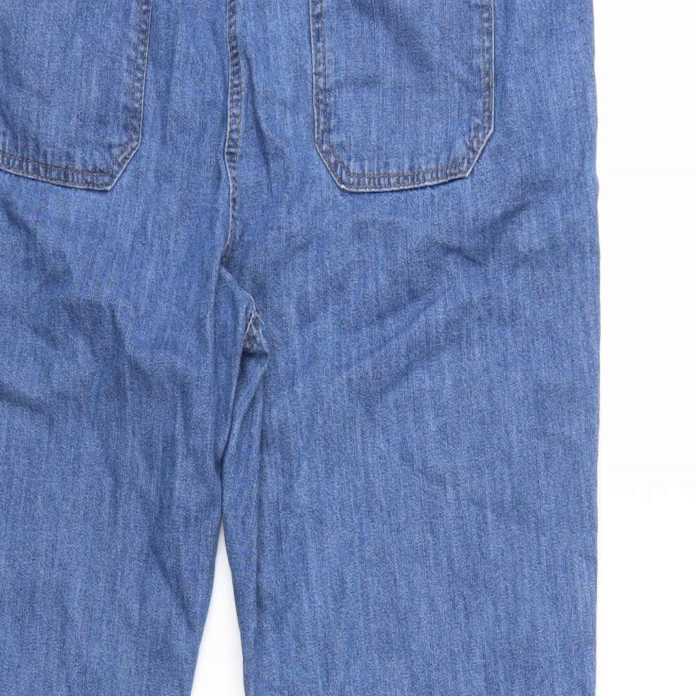 Julipa Womens Blue  Denim Skinny Jeans Size 10 L26 in