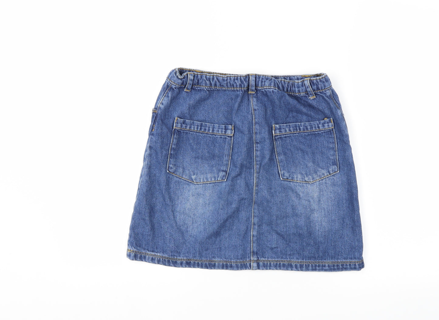 Nutmeg Girls Blue  Denim Mini Skirt Size 13-14 Years