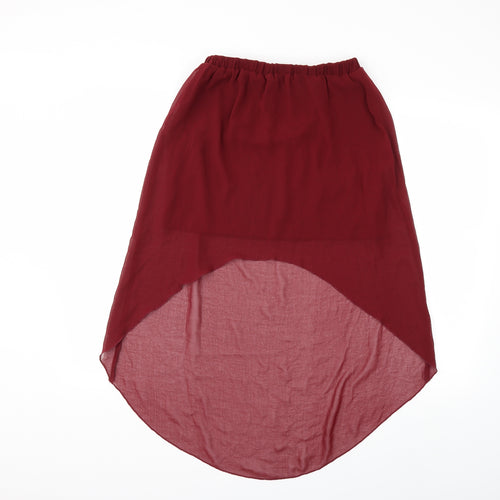 New Look Girls Red   Tulip Skirt Size 13 Years