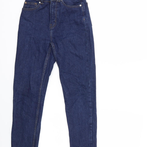 Denim & Co. Womens Blue  Denim Straight Jeans Size 6 L26 in