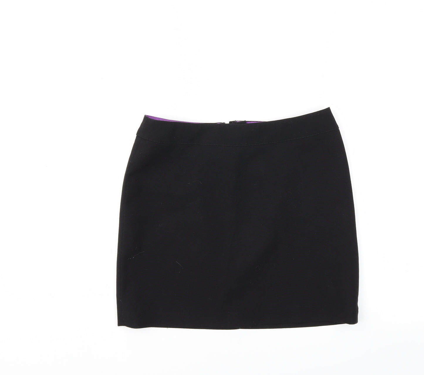 Preworn Womens Black   Mini Skirt Size 10