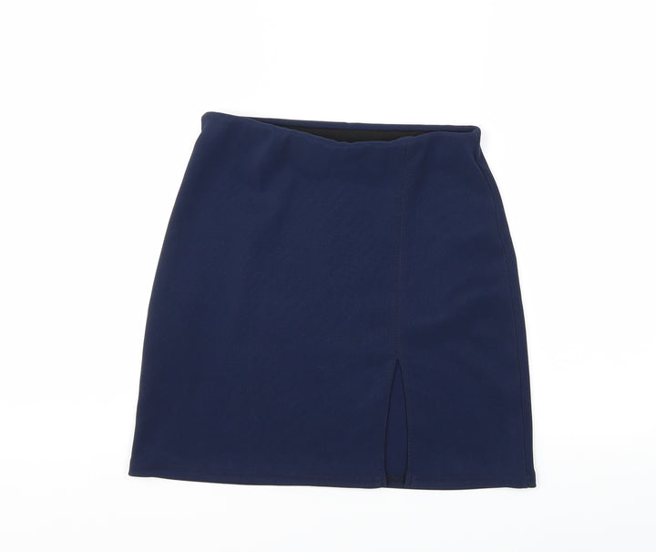 Preworn Womens Blue A-Line Skirt Size M