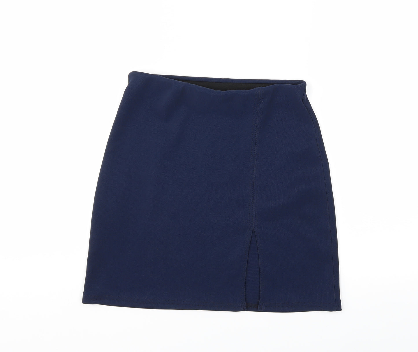 Preworn Womens Blue   A-Line Skirt Size M