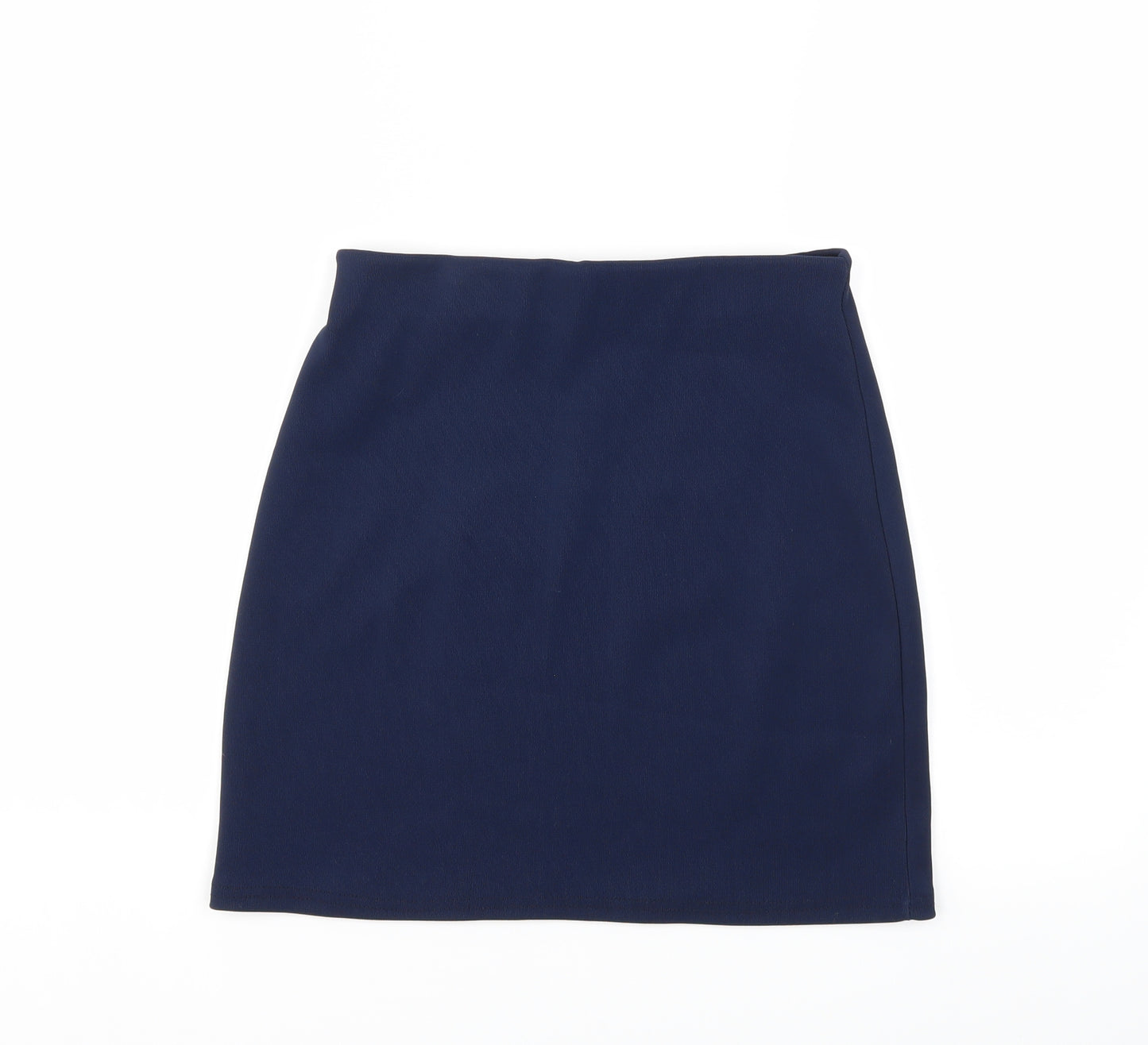 Preworn Womens Blue   A-Line Skirt Size M