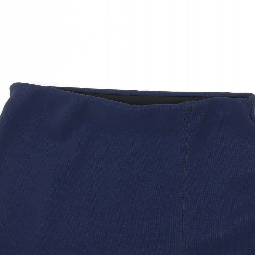 Preworn Womens Blue   A-Line Skirt Size M