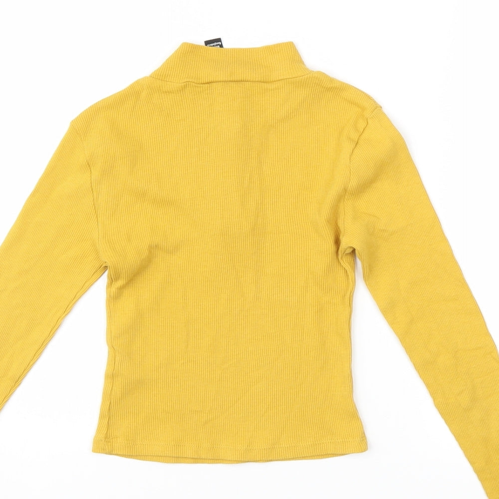 New Look Girls Yellow   Pullover Jumper Size 10 Years
