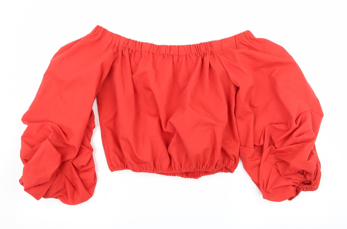 Miss Selfridge Womens Red   Basic Blouse Size 10