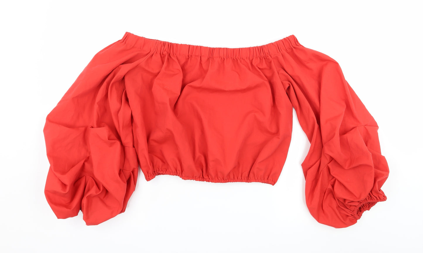 Miss Selfridge Womens Red   Basic Blouse Size 10