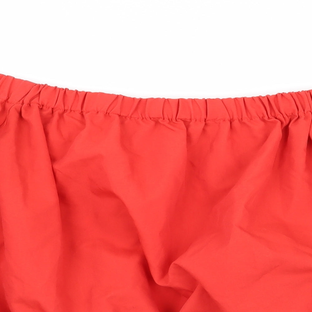 Miss Selfridge Womens Red   Basic Blouse Size 10