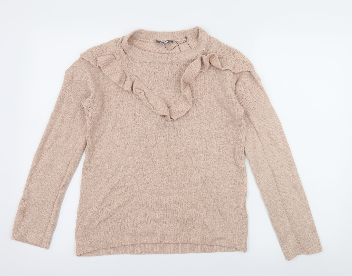 Fluid Womens Pink  Knit Pullover Jumper Size 8