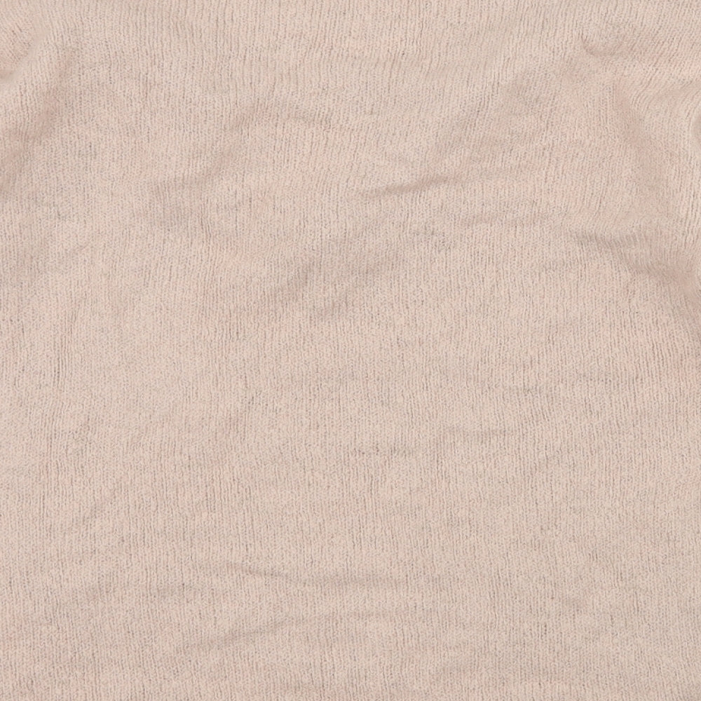 Fluid Womens Pink  Knit Pullover Jumper Size 8