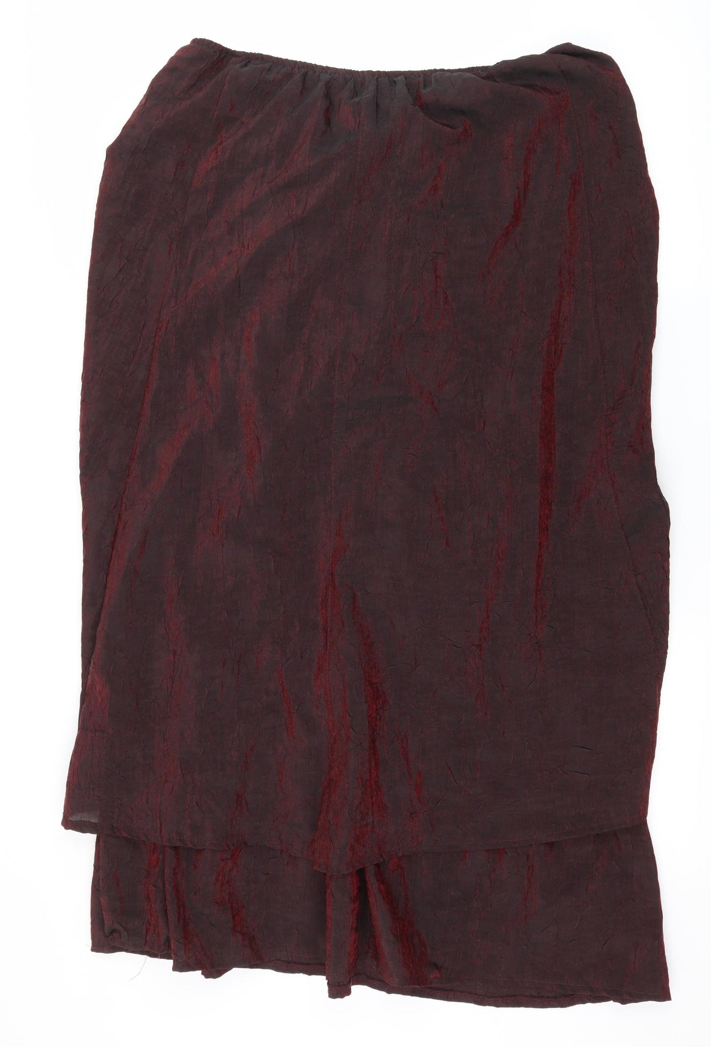 Jorli Womens Purple   Flare Skirt Size 20